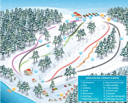 Ozolkalns, estación de esquí | Nevasport.com