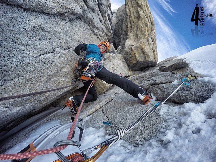 Botas semirígidas y crampones flexibles para alpinismo de dificultad?