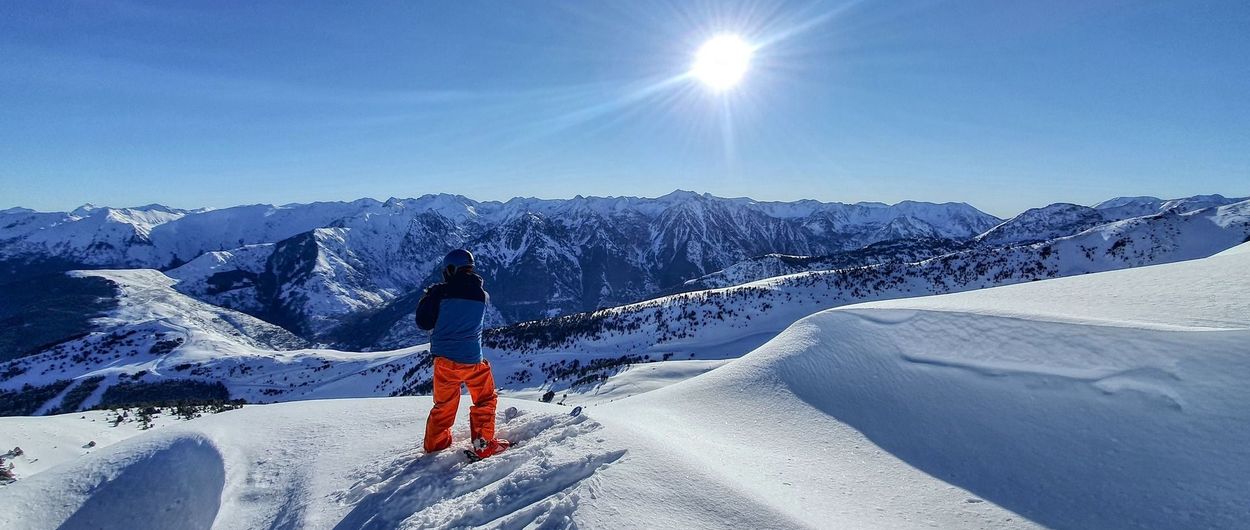 El Pirineo francés vive una buena temporada de nevadas y nieve acumulada