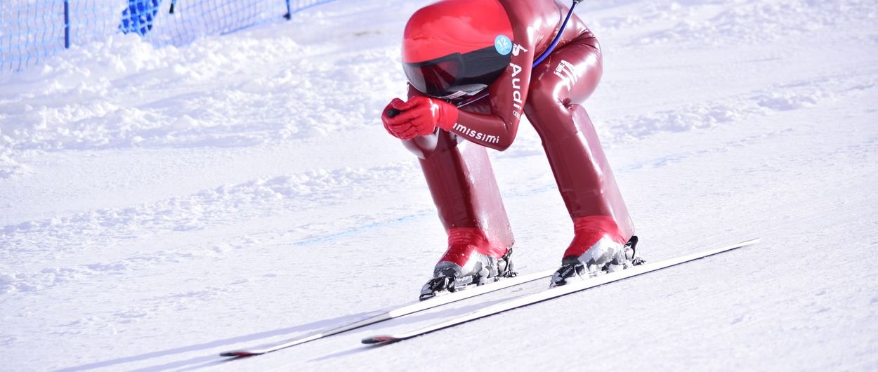 Ivan Origone y Valentina Greggio ganan la primera Copa del Mundo de esquí de velocidad de las finales de Grandvalira.