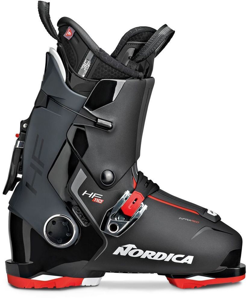 de acuerdo a aparato Premedicación Nordica HF: la primera bota de esquí que te pondrás sin agacharte ni usar  las manos