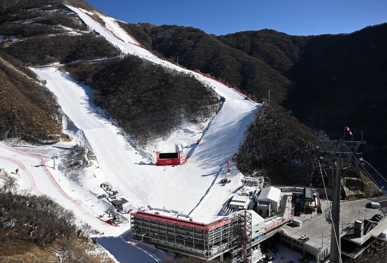Pista de esquí olímpica de Pekin 2022