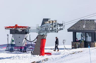 Sierra Nevada abre el nuevo telesquí El Puente II orientado al esquí de competición