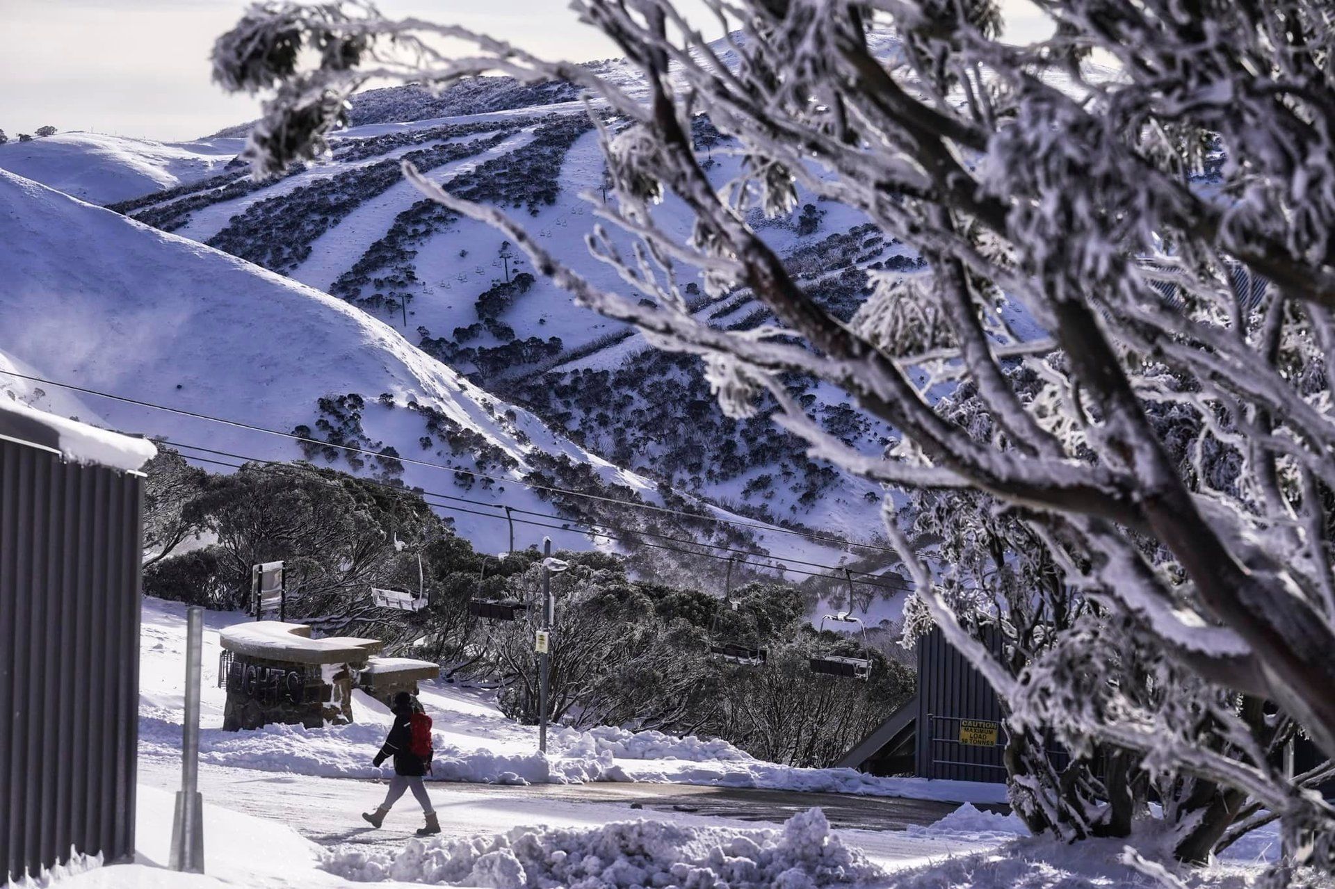 Nevada de junio 2022 en Mt. hotham Ski (Australia)
