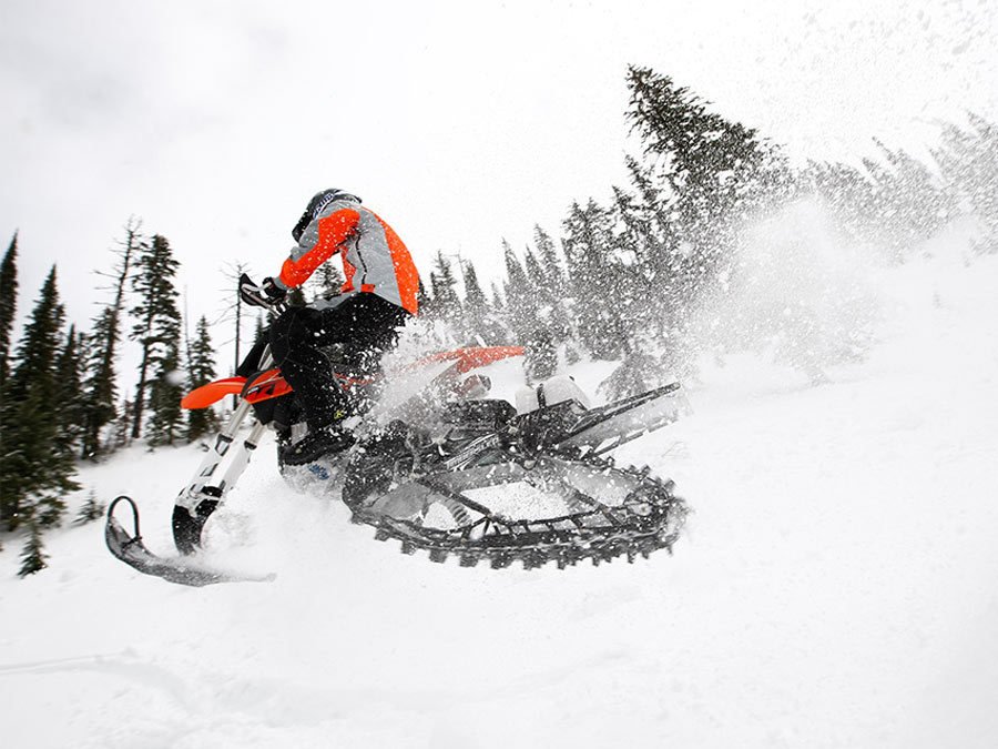 Tienes una moto de cross? Pues tienes una moto de nieve! - Ski the East -  Nevasport.com