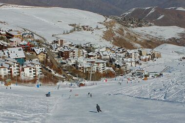 Esquiamos en La Parva en su preapertura de la temporada