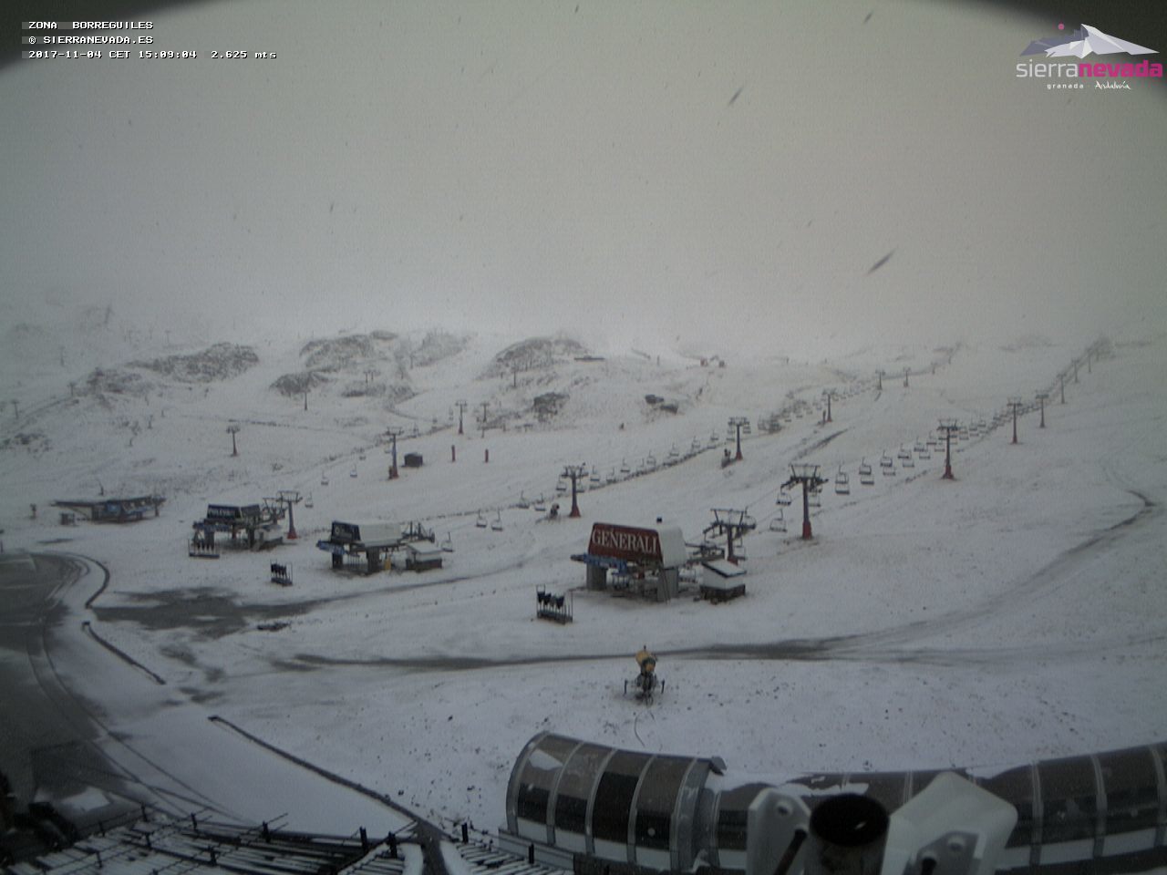 Vuelve a nevar sobre Sierra Nevada - Noticias - Nevasport.com