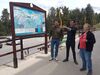 Oposición al telecabina desde el tren a la estación de esquí de La Molina
