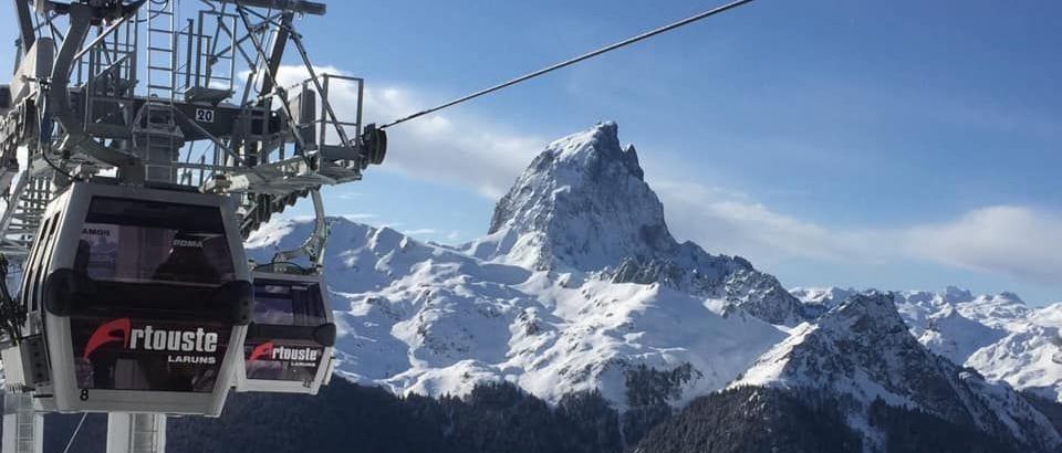 Artouste abre por primera vez pistas de esquí para el Puente de la Inmaculada