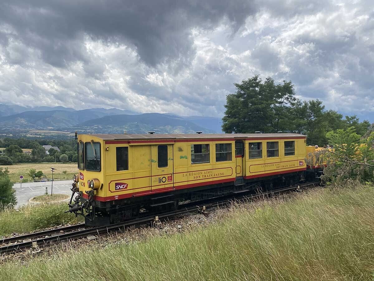 El tren jaune sigue funcionando actualmente como atracción turística en verano (Foto: RC IST).