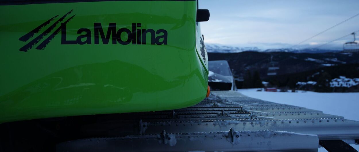 La Molina incrementa la sostenibilidad con una nueva pisapistas híbrida