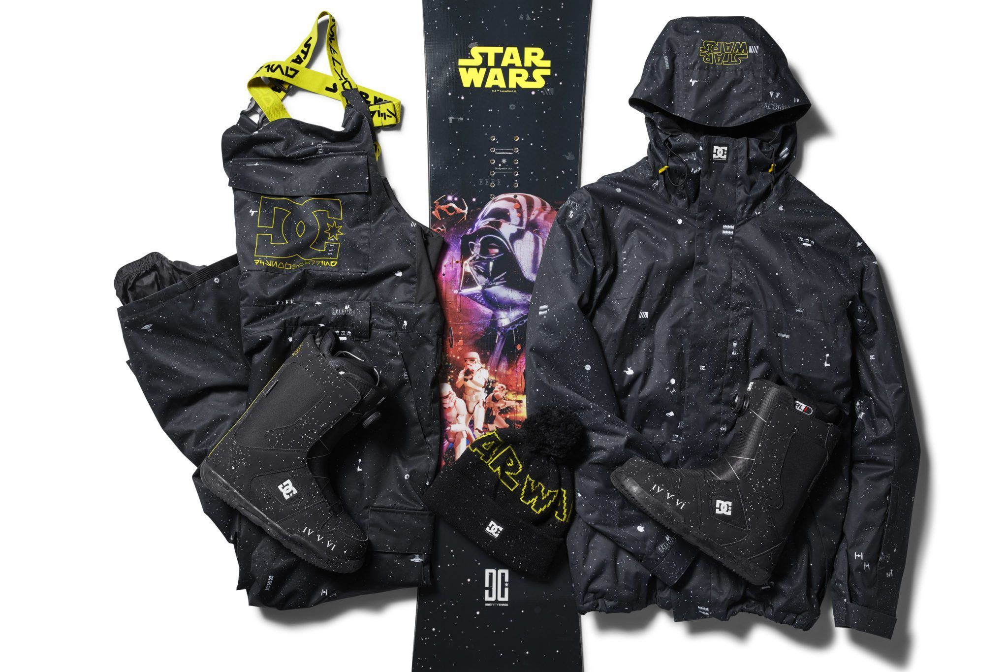 DC Shoes lanza una colección de snowboard de temática Star Wars
