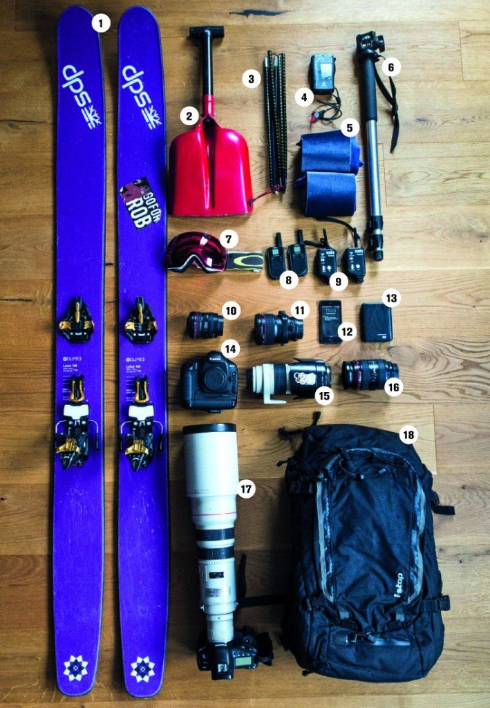 Qué hay dentro de la mochila de esquí de un fotógrafo profesional? -  Noticias - Nevasport.com