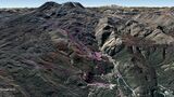 Vista Google Earth Nevados de Chilllán 2024