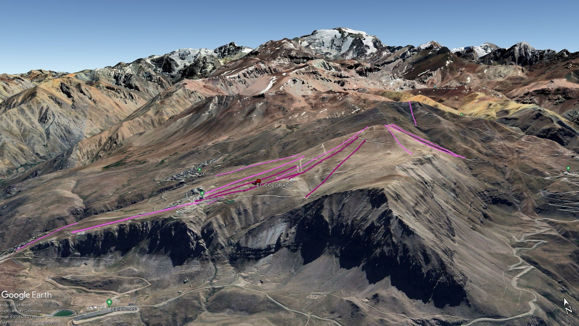 Volver a la galería Vista Google Earth El Colorado 2024