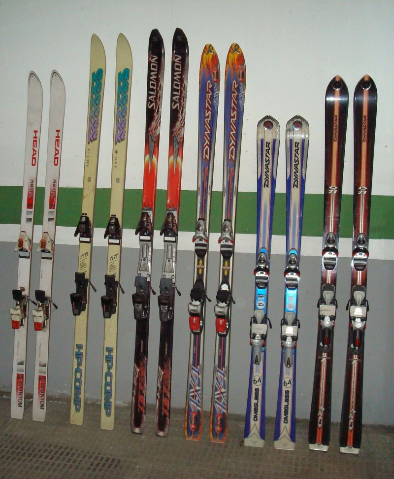 La evolución de la medida de los esquís - It's a Powder Day! - Nevasport.com