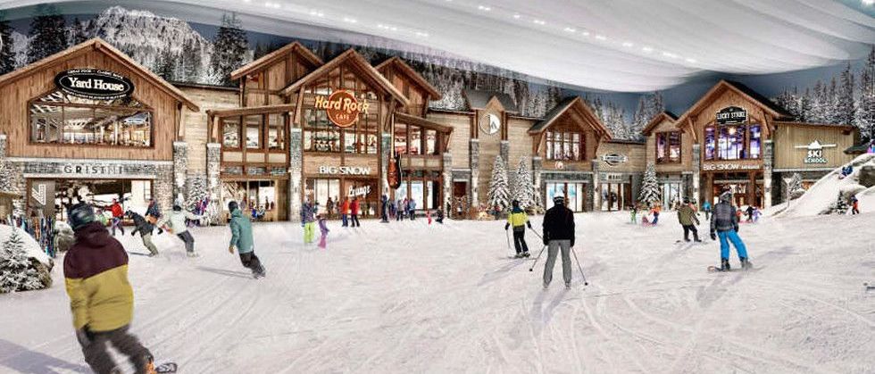 Abre Big Snow: la primera estación de esquí cubierta de Norteamérica