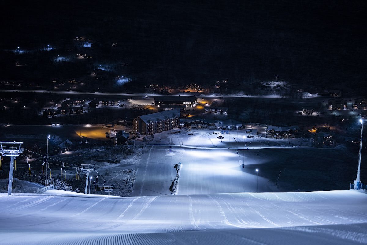imágenes de Esquí nocturno en Tanndalen (Suecia)
