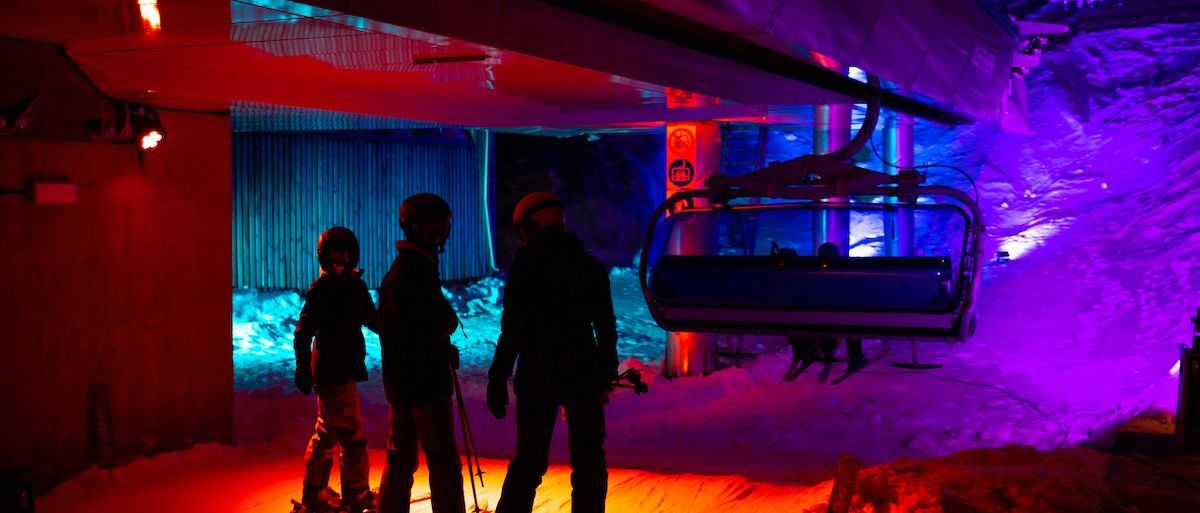 Tanndalen tiene un telesilla-discoteca para su esquí nocturno