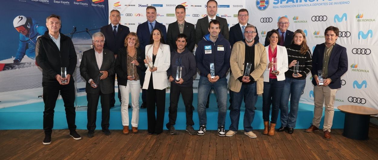 Atudem y RFEDI entregan los VI Premios Nacionales de los Deportes de Nieve 2022