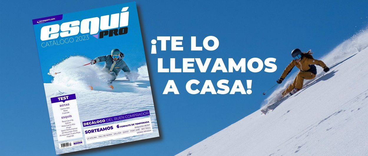 Recibe el Catálogo Esquí Pro 2023 en tu domicilio