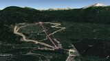 Vista Google Earth Lago Hermoso temporada 2024