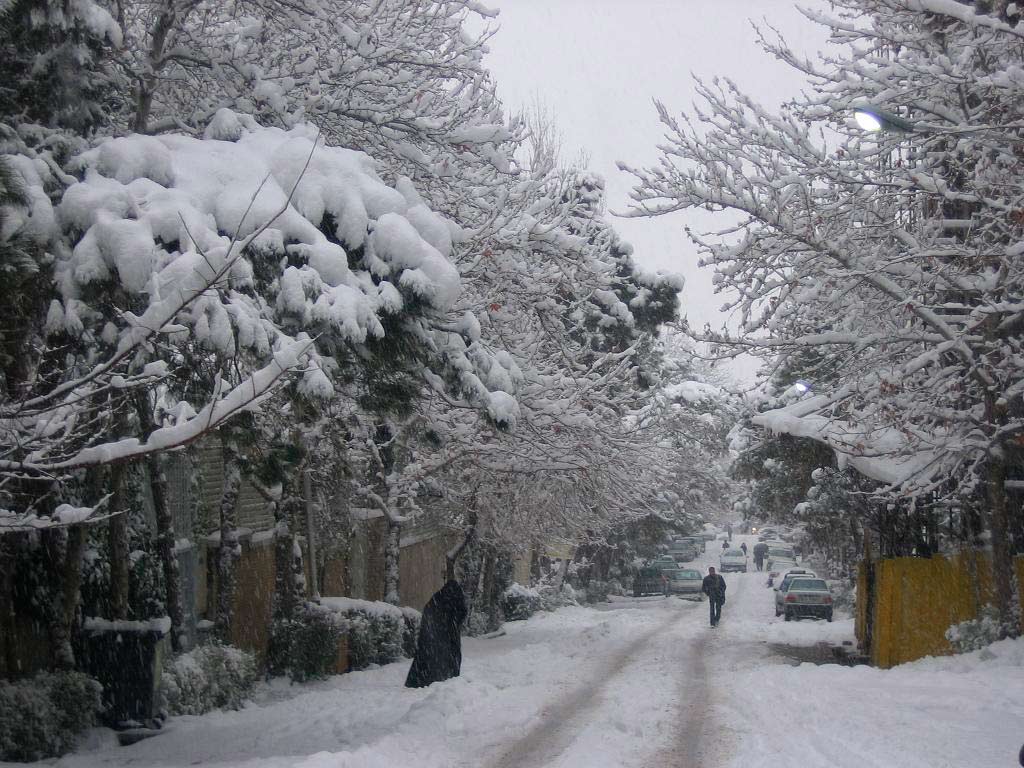 Gran nevada en Teherán