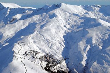 Plantean una ampliación del dominio esquiable de Sierra Nevada