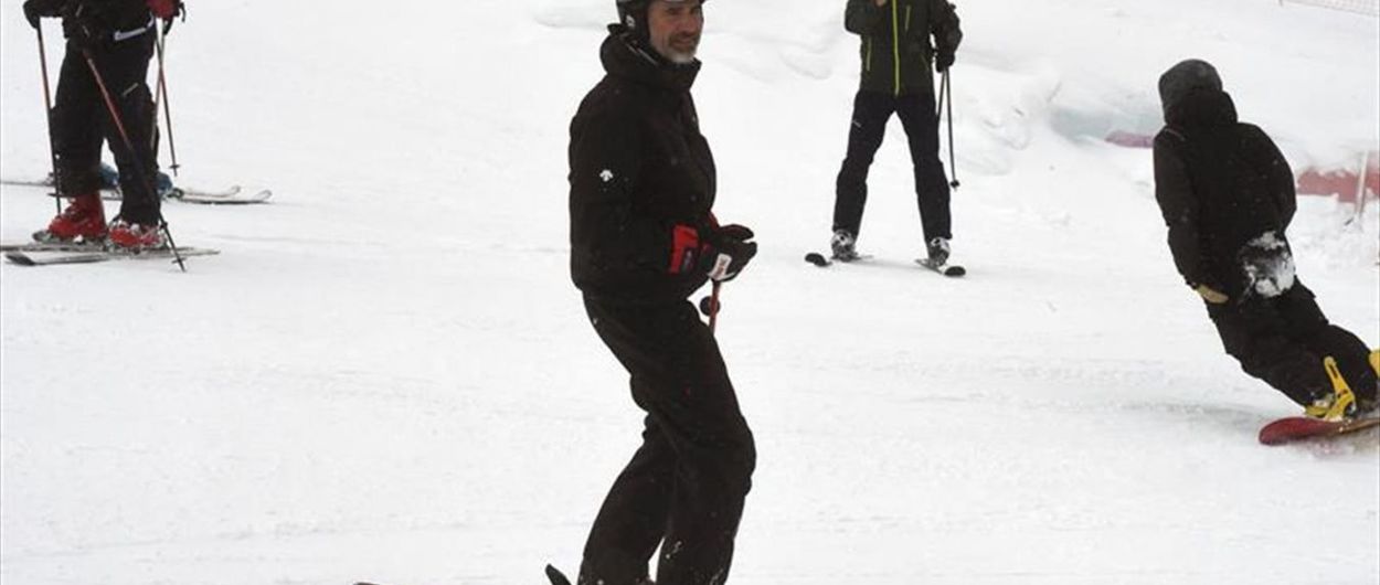 EL Rey Felipe VI vuelve a elegir Formigal para ir a esquiar