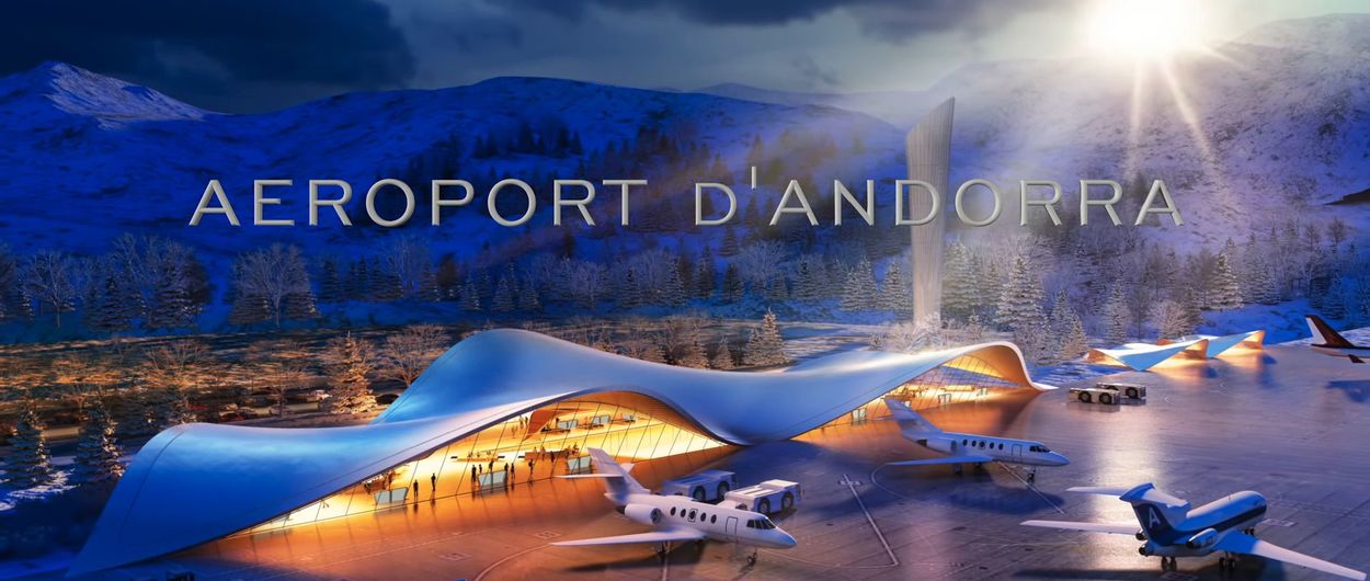 Andorra presenta el proyecto para su aeropuerto junto a las pistas de esquí de Grau Roig