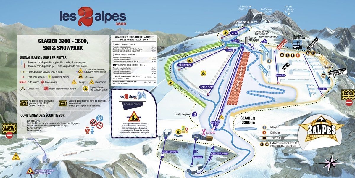 Les 2 Alpes abre su temporada de verano el próximo 6 de junio ¡y gratis!