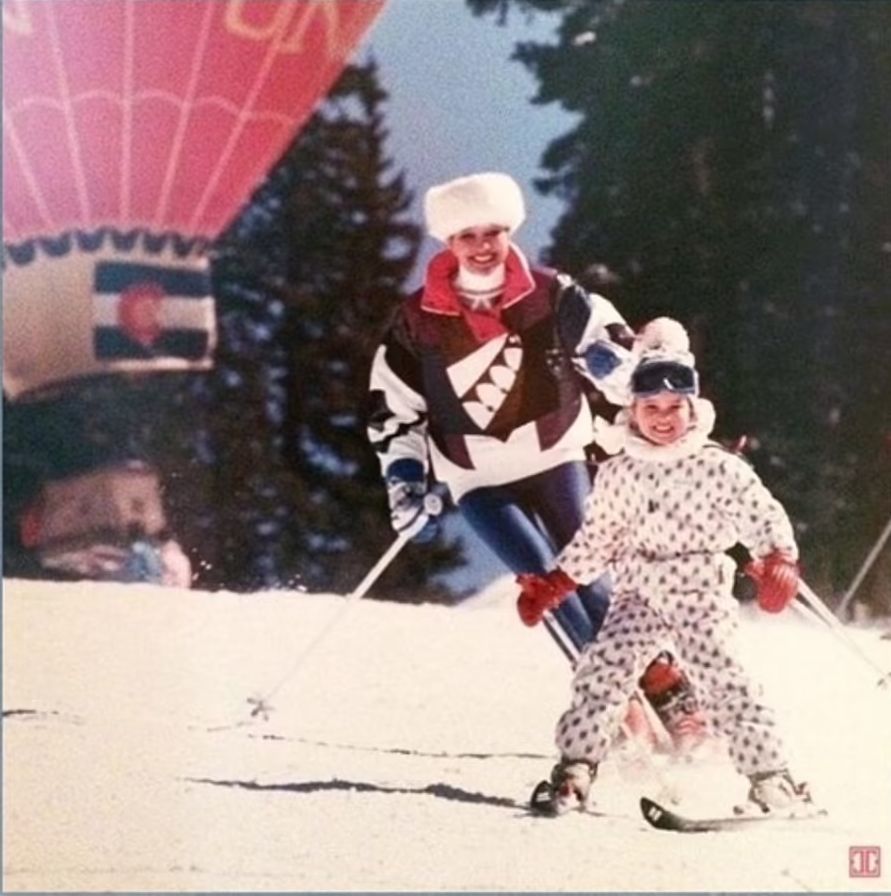 Ivana Trump esquiadora