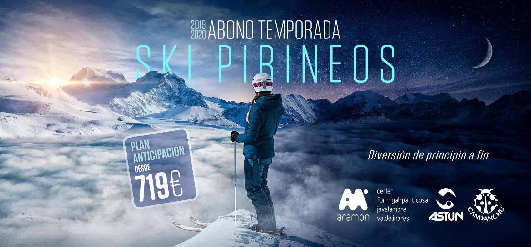 Vuelve el Ski Pass Ski Pirineos: 390 km bajo un solo forfait