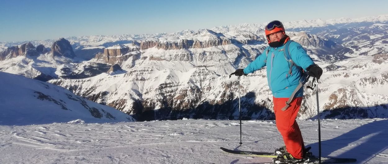 Una semana esquiando en los Dolomitas