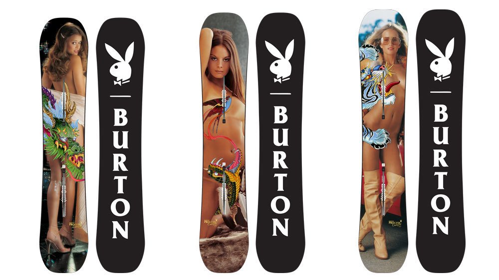 Burton vuelve a lanzar su edición de tablas Playboy - Noticias -  Nevasport.com