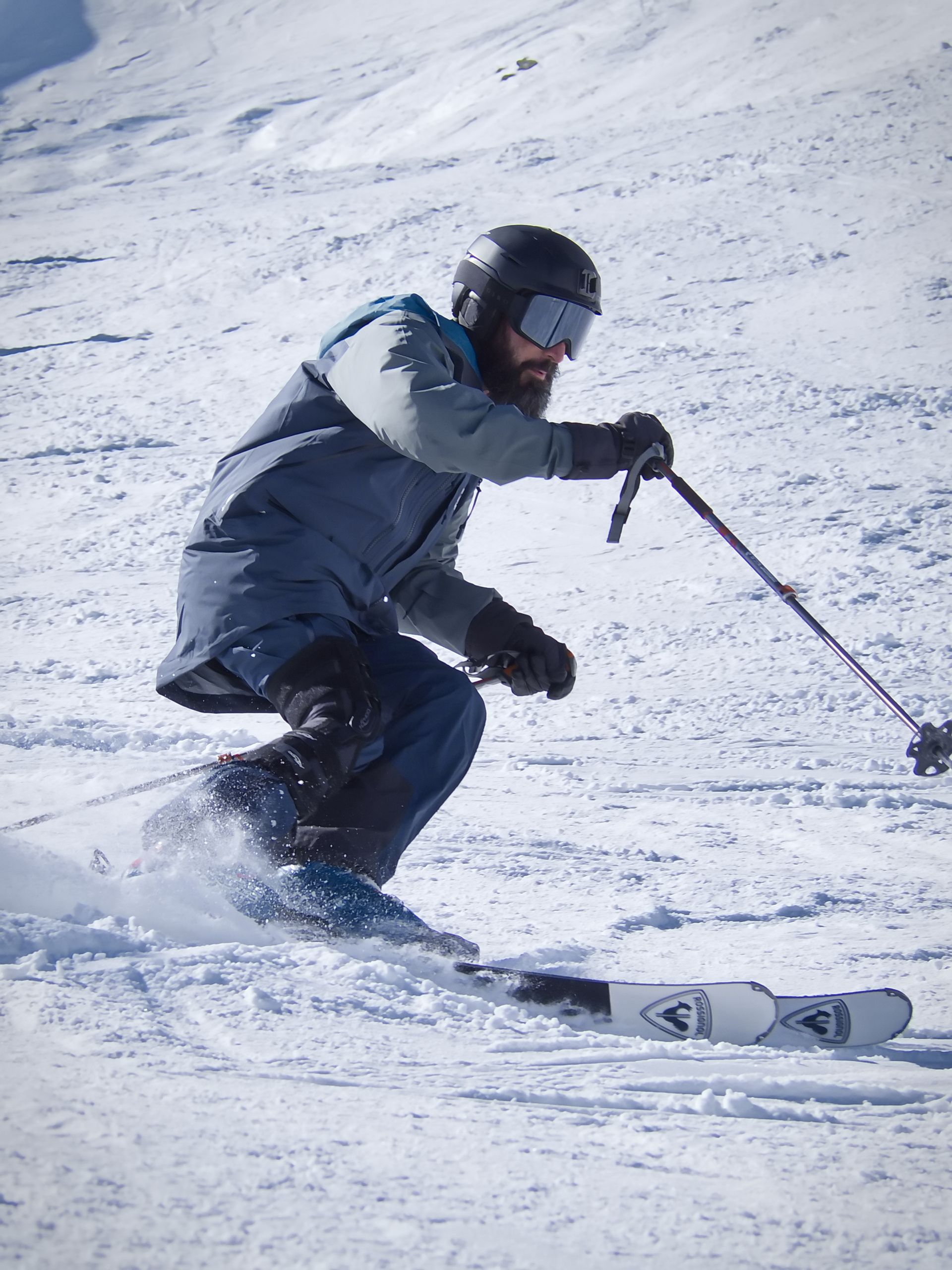 Test de rodilleras específicas para esquí y snowboard en Candanchú