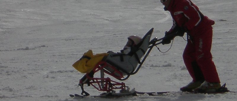 Esquí adaptado en Valdezcaray