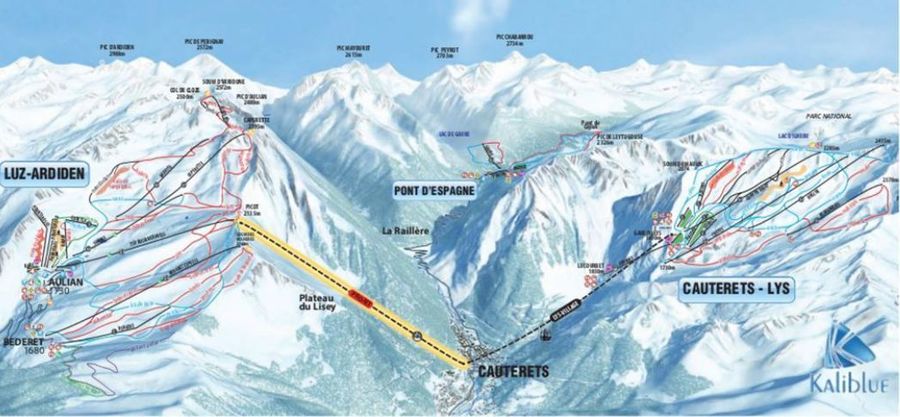 Malas noticias para la unión de las estaciones de esquí de Luz y Cauterets