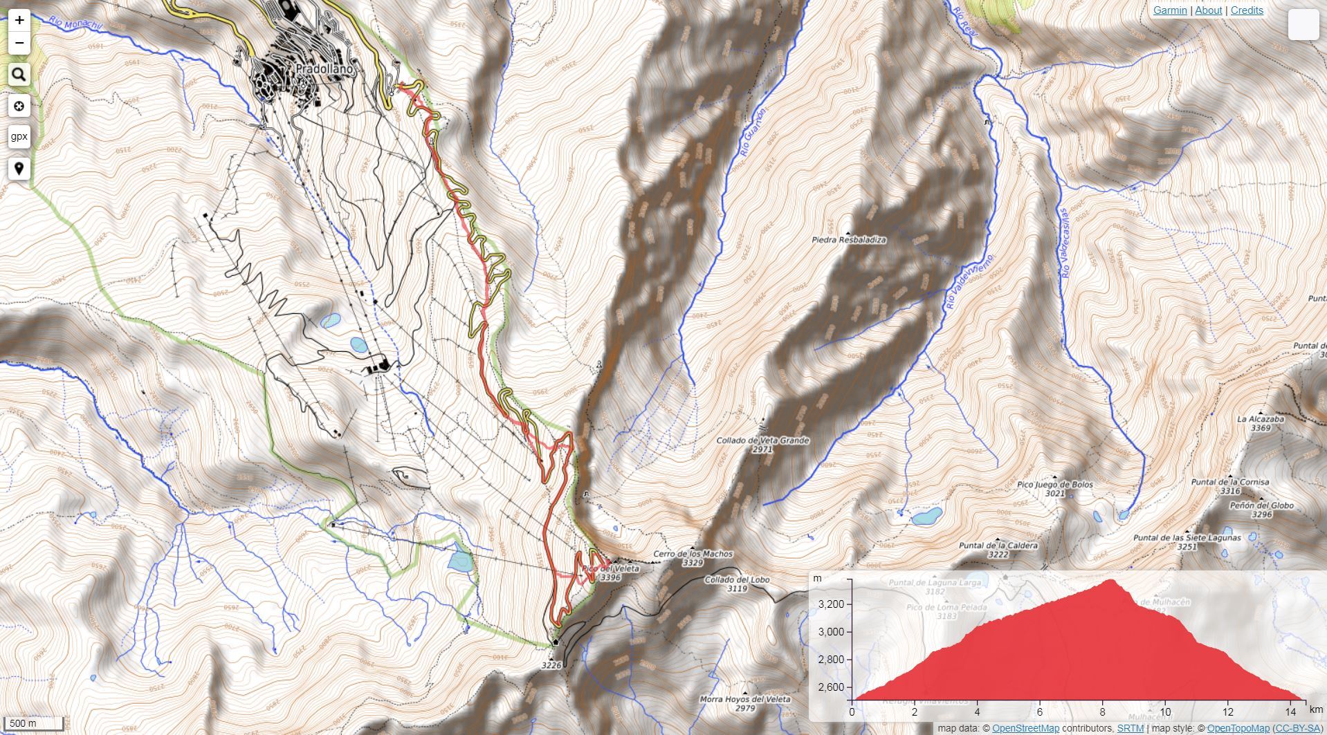 Ruta de montaña en Sierra Nevada - Ascensión al Veleta