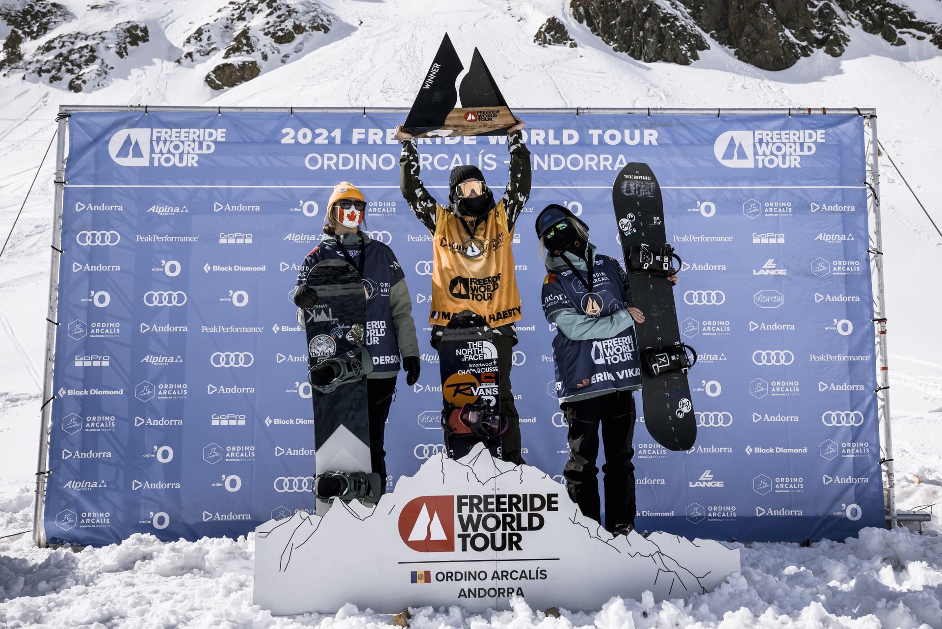 Algunas de las mejores imágenes del Freeride World Tour 2021 en Ordino  Arcalís