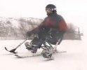 Vídeo de esquí adaptado en La Pinilla