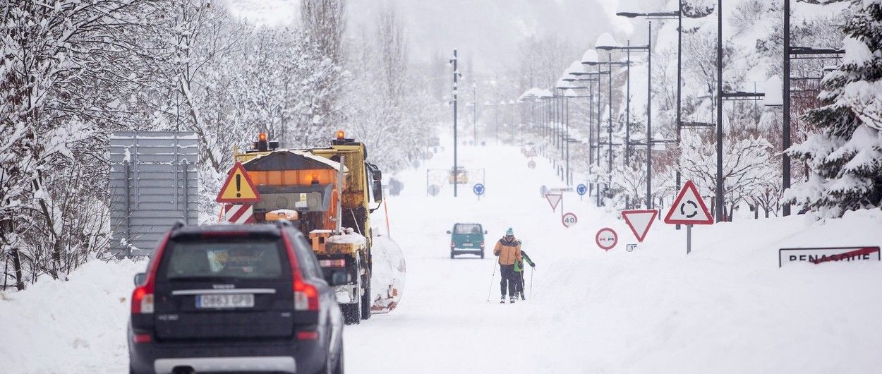Alerta oficial por frío y nieve en Pirineos y parte norte de la Península