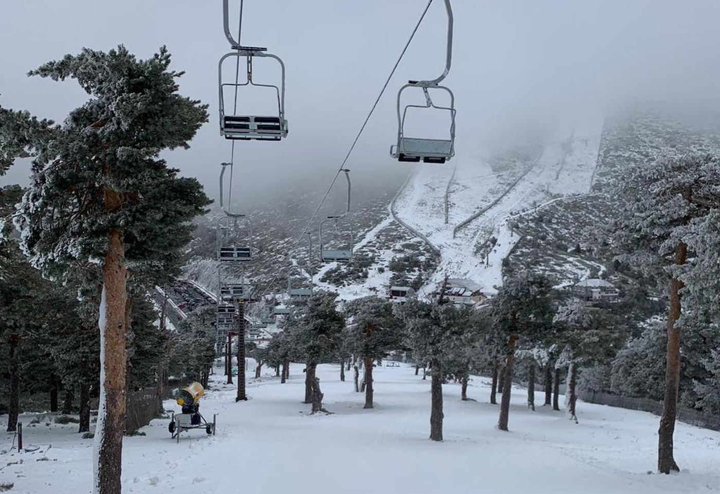 Navacerrada abre su campaña de esquí el próximo viernes 3 de diciembre