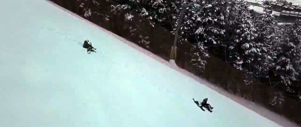 Cómo expulsar a esquiadores de las pistas con un dron y cuatro pasos