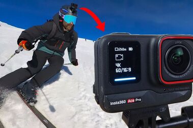 Consejos para grabar un viaje de esquí - Insta360 Ace Pro
