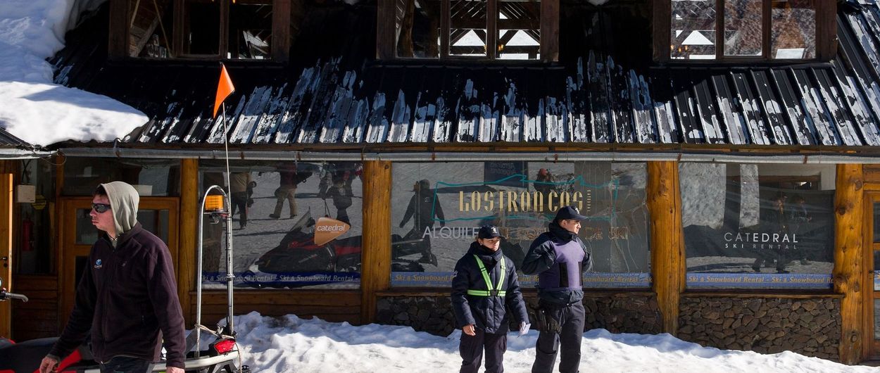 Trágico accidente mortal de un operario en la estación de esquí del Cerro Catedral